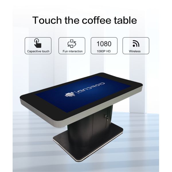 55-inch New Generation Multifunctional Furniture Smart Query Interactive Desktop Capacitive Touch Table