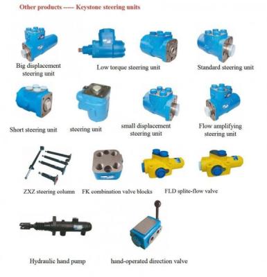 Bomba hidráulica de direção trapezoide do motor 851 RPM da órbita das unidades 80cc/R Eaton
