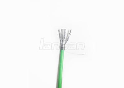 Lansan SFTP Cat7 Cable LSZH Jacket Network Pure Copper Wire 4 Pairs 305 M/ Roll