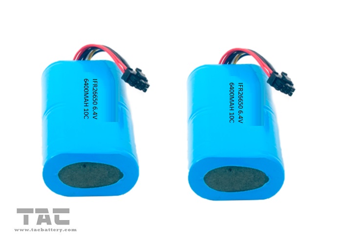 IFR26650F 6400mAh 6.4V власть инструмент аккумуляторы длительный жизненный цикл
