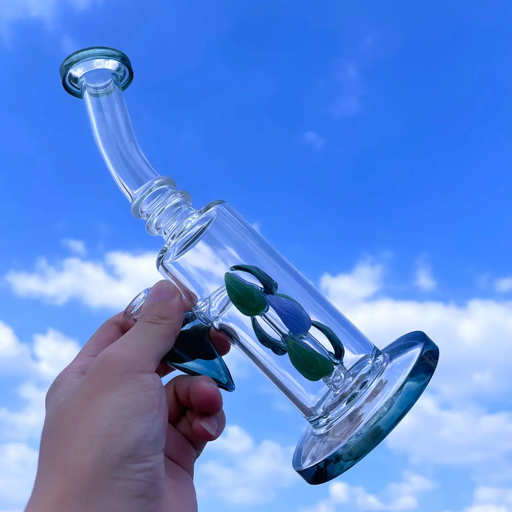 Трубы водопровода лиманды кальяна Beaker 6 дюймов мини стеклянные издают долгий низкий звук OEM