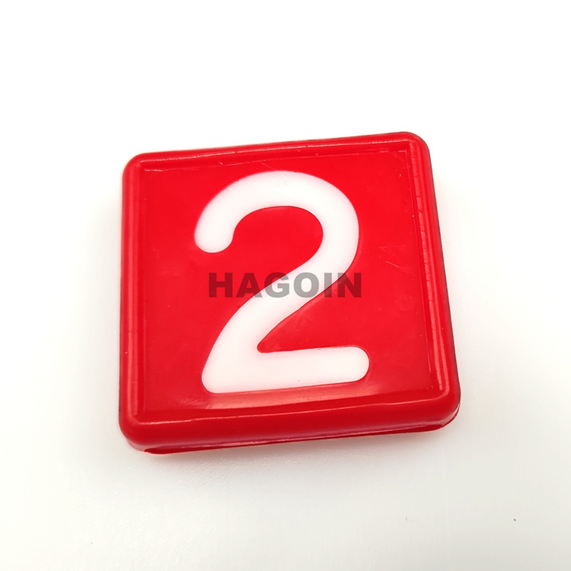ABS Custom Plastic Parts Two Color Plastic Injection Parts Overmolding