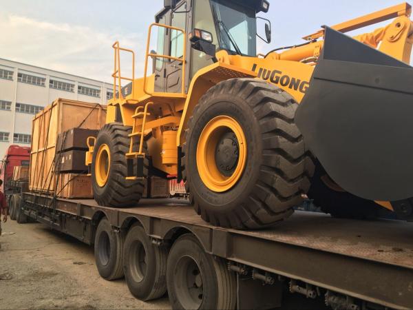 5 Ton Pilot Control Compact Wheel Loader Weichai WD10G220 Engine