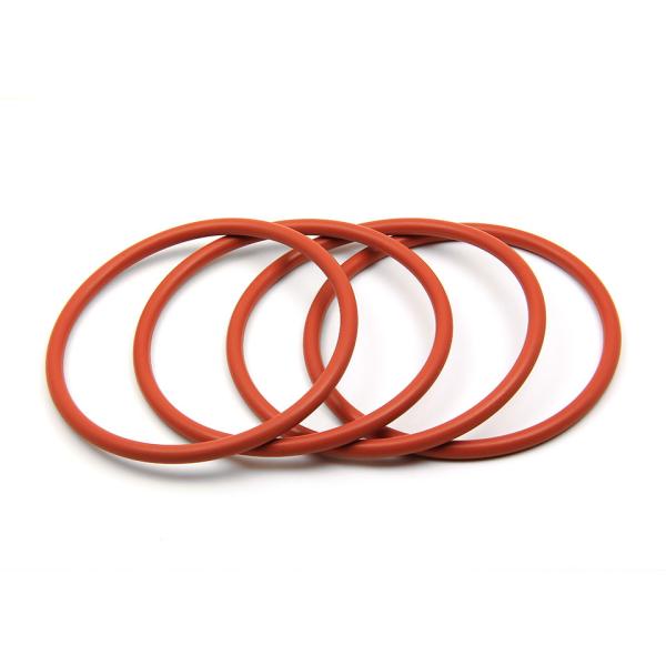 O Shaped Silicone Rubber Flat Rings , Silicone Seals And Gaskets For Petroleum Machinery