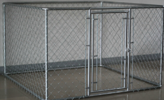 Hot Sale 7.5'x13'x6'galvanized chain link large outside dog kennels china supplier