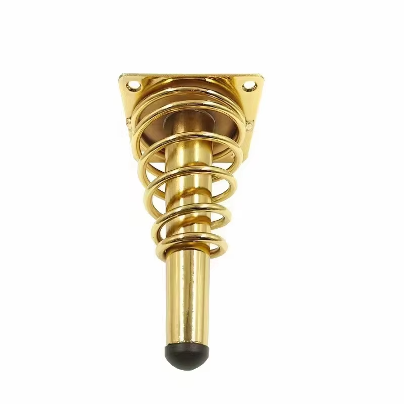 Modern Luxury Gold Iron Sofa Legs Furniture Hardware Accessories for Dining & Hospital for Wood Table Cabinet TV