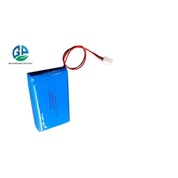 Rechargeable KC Lipo Battery Pack 11.1V 3S 2000mAh with 500 Times Cycle Life Lithium Polymer Battery