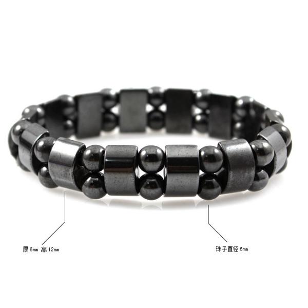 Brazil Natural Hematite magnetic bracelet retro fashion magnet bracelets
