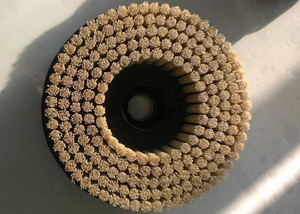 Flat Surface CNC Deburring Brushes 120 Grit Aluminum Oxide Bristle Material