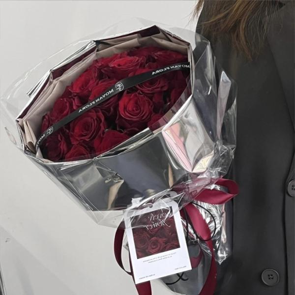 Mirror-finished flower wrapping paper, silver glossy paper, waterproof thickened cellophane, diy materials for flower shop bouquets and gifts