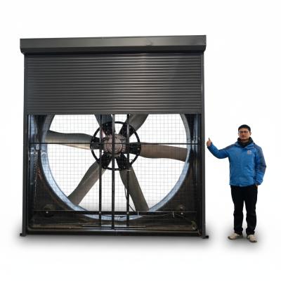High-Efficiency 98 Industrial Exhaust Fan for Large Warehouses & Greenhouses 13800CFM IP55 Brushless EC Motor