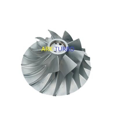 Flatback Titanium Compressor Wheel Exhaust Gas  Turbocharger Compressor Wheel