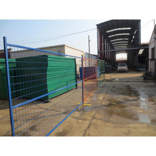 High Strength Low Carbon Steel Temporary Site Fencing Safety Easy Installation Ca