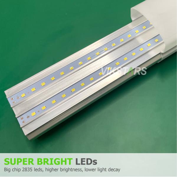 36W LED Linear Lights Tri-proof Tube For Industrial Lighting Factory Parking Lot