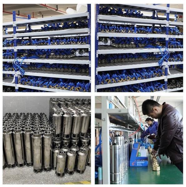 Eco Friendly Submersible Solar Deep Well Pump For Agricultural Irrigation