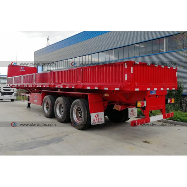 BV Approval 60T Payload 40FT Tri Axle Dropside Trailer