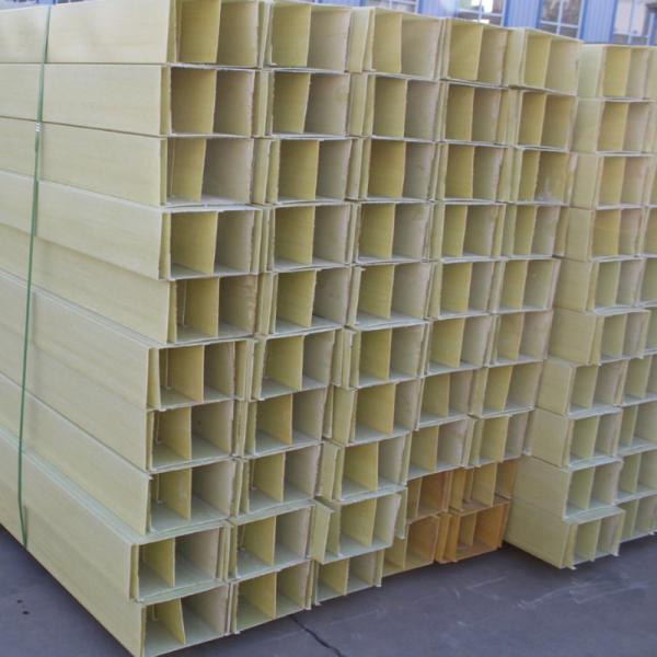 UV Resistance Molded Cable Tray Trough High Corrosion Resistance And Non Flammable Fire Resistance