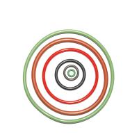Resistência térmica Fkm O Ring Oil Seal, O de borracha Ring Gasket Seal