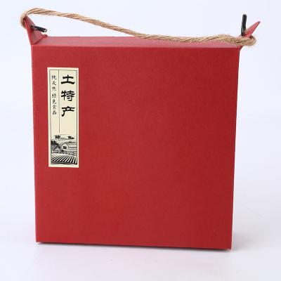 Old Time Candy Box Vintage Candy Gift Box Tea or Coffee Bag  with a Rope