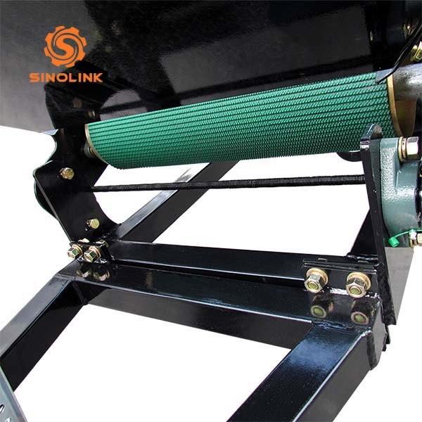Wooden Conveyor Belt Hydraulic Conveyor System 500mm Width Road Loading