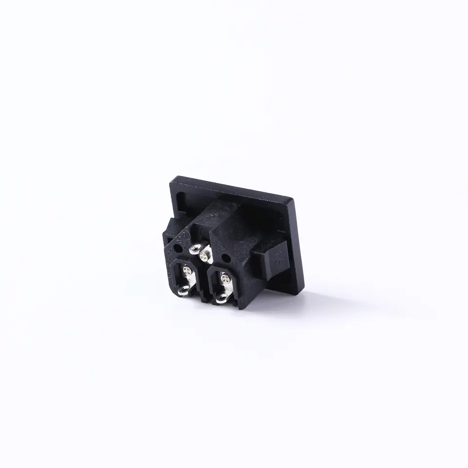 Гнездо AC Pin C8 2 IEC 60320 LZ-8-7S1 новой 2.5A 250V переключенное электророзеткой