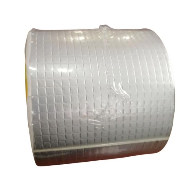 Aluminium Foil Butyl Rubber Tape , Waterproof Sealing Tape For Roof