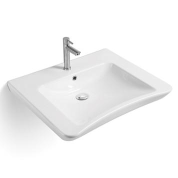 Ceramic Sanitary Ware Disable Toilet And Basin Set Wall Hung For Nursing Home