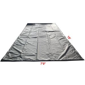 Professional Garage Car Washing Mat constructed with waterproof PVC coated fabric providing durability easy cleaning and space storage