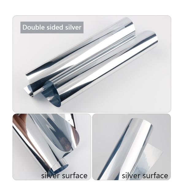 Película de vidrio de perspectiva unidireccional Casa Balcón Cocina Protección solar Escudo de privacidad Película de aislamiento térmico Adhesivos de vidrio