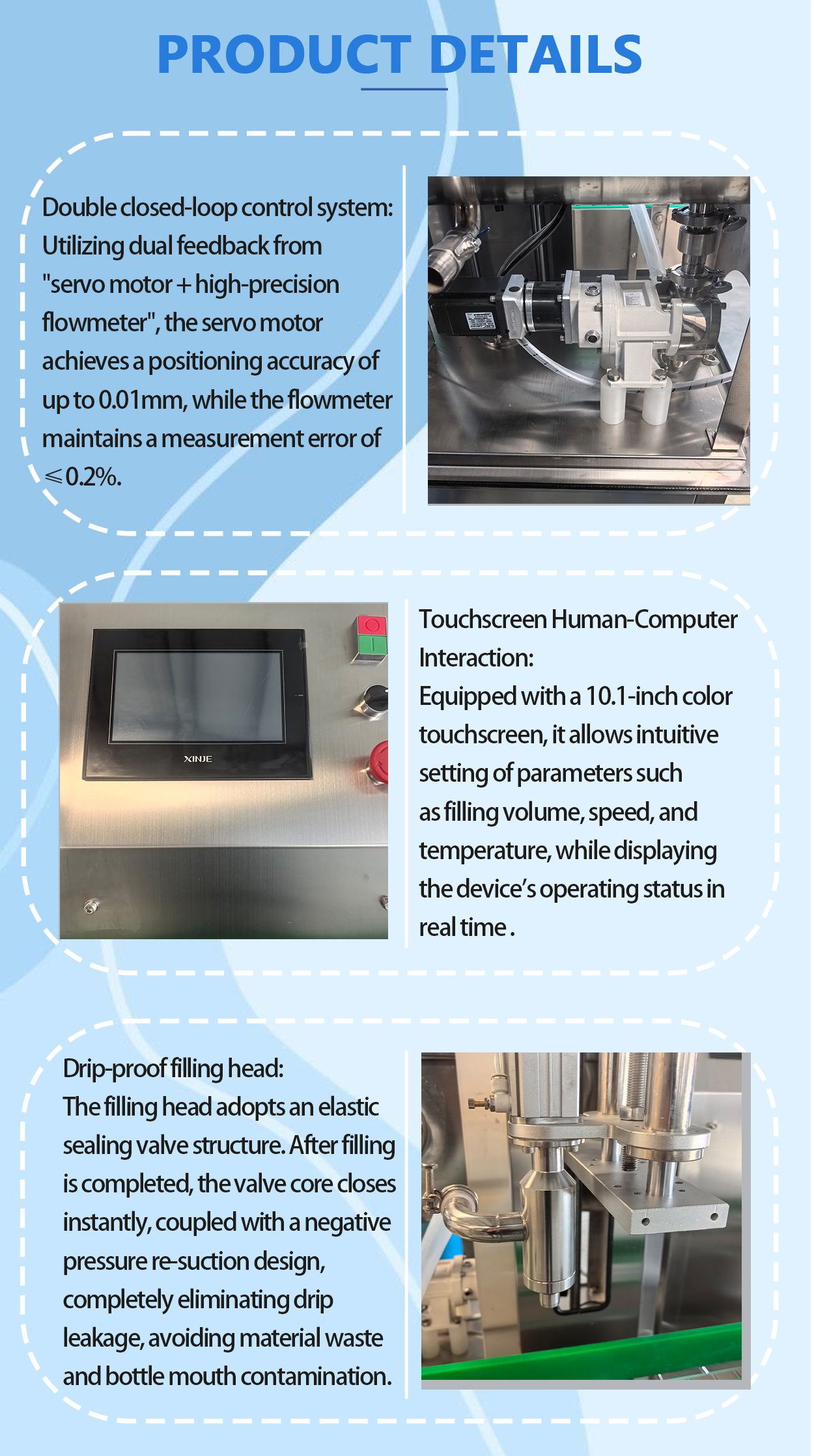 Corrosion-Resistant Servo Rotor Pump Filler for Chemical Reagent Pesticide Emulsifiable Concentrate Leak-Proof