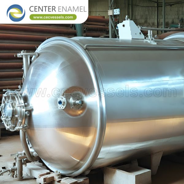 Stainless Steel Sanitary Cosmetic Reactor with 0.1-10 Mpa Design Pressure and Customized Size for High Performance Mixing
