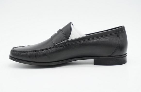 Dress Moc Mens Leather Loafers Holton Penny Loafer Sample Available