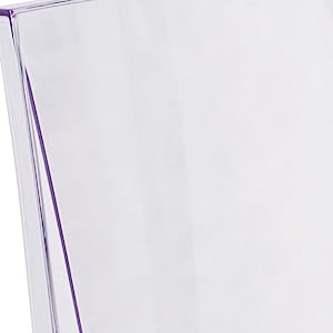 Modern Dining Side Chair, Flash Furniture Phantom Series Transparent Stacking Side Chair