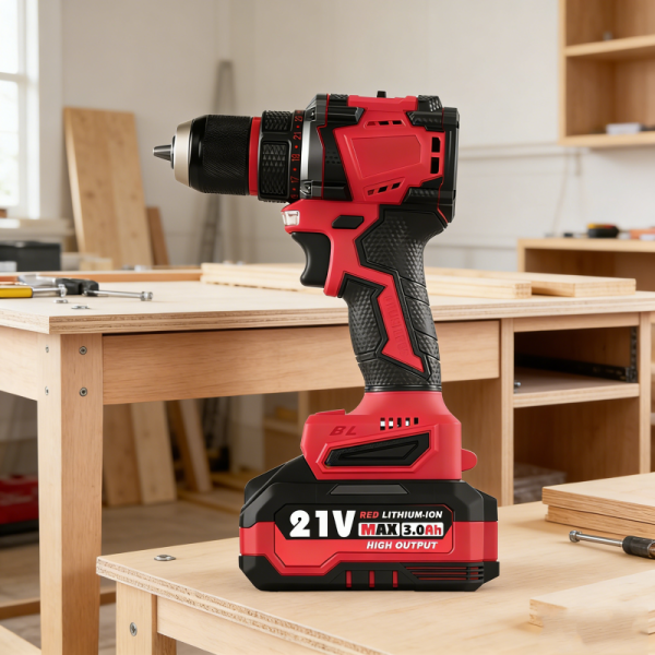 WII-DZ2113 Professional Grade 21V Rechargeable Cordless Drill with High Torque Lithium-Ion Battery 1/2 in Chuck for Construction