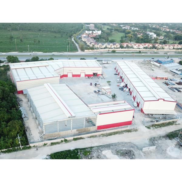 Проработка керамической черепицы Преfabricated Steel Structure Building