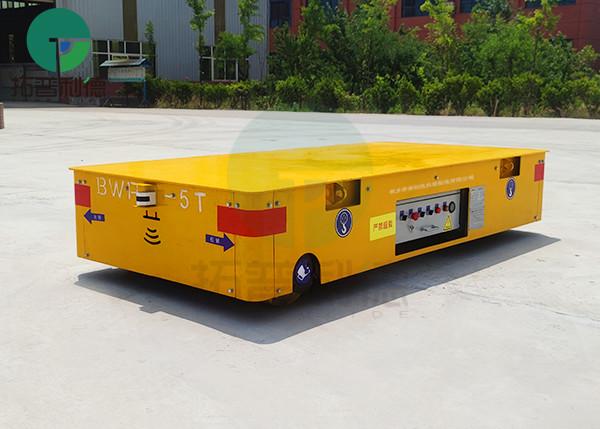 Workshop Apply 30 Tons Trackless Motorized Steerable Transfer Car