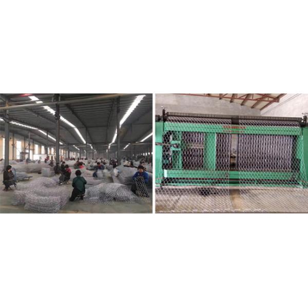 5m Galvanized Gabion Cage Bunnings 215g/M² Zinc Coated Rock Wall Cages
