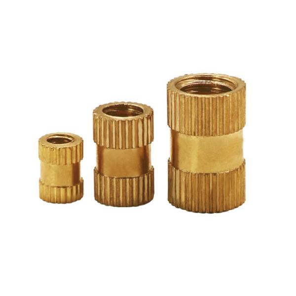 DIN Standard M4 1 2 Inch Brass Knurled Nut For Plastic