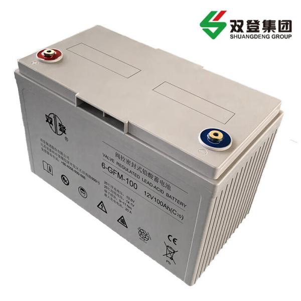 12V100Ah Chargeable Lead Acid Battery for Solar Energy Storage Power and Communication
