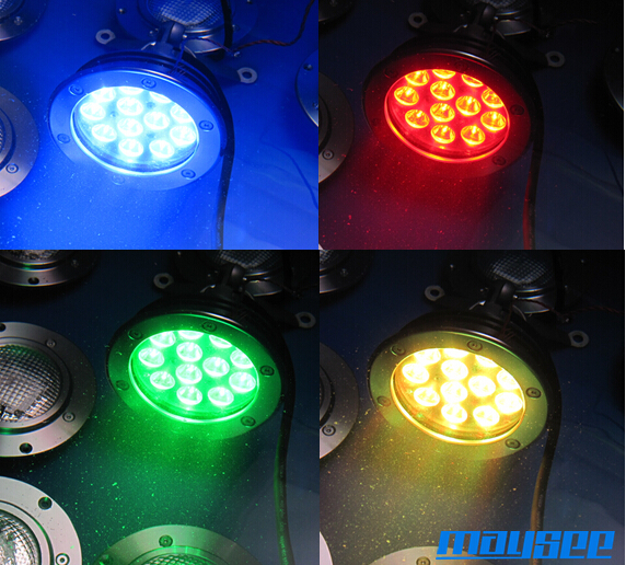 CE / RoHS утвержденное нержавеющей стали 36w RGB LED бассейн огни поверхностного монтажа