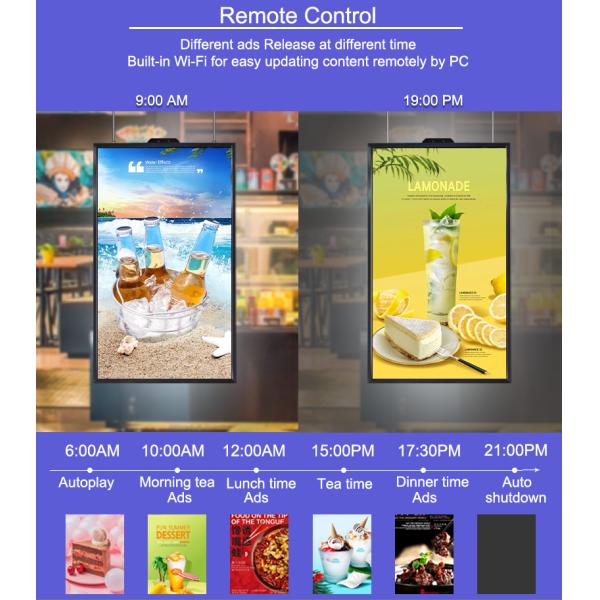 Aluminum Frame High Brightness LCD Display 65