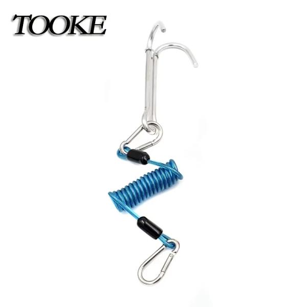 High Strength Scuba Diving Reef Hook Safety Stainless Steel For Drift Dive