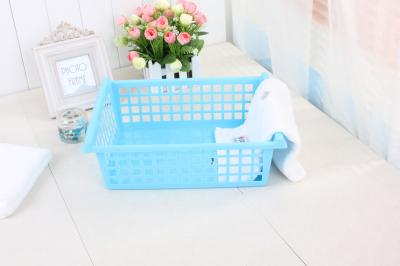 PP Bedroom Plastic Basket For Clothes Storage Food  Laundry