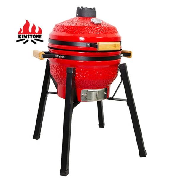 Kimstone Outdoor Ceramic Charcoal Commercial Bbq Grill Spit Rotisserie  Grill Home and Garden BBQ
