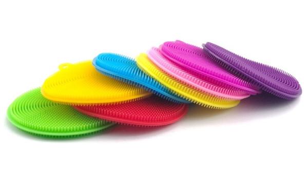 Kitchen Silicone Cleaning Pad Heat Resistant Pot Holder Mat For Pots Pans