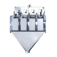 4 automáticos máquina de embalagem linear principal do pesador para o açúcar 50bags/Min