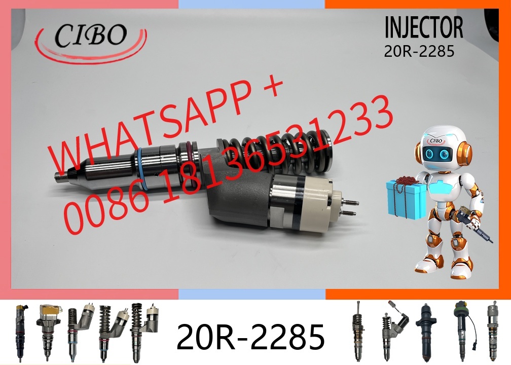 original 20R-2285 Diesel Fuel Injector for  C15 C18 Excavator Engine Replacement for OEM 359-7434 20R-1304 374-0750 20R-2284 30R-0004 original new injector