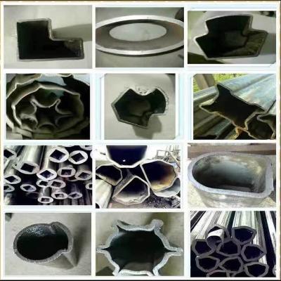 Welded Q195 / Q235 Steel Tube , Construction Flat End Special Steel Pipe