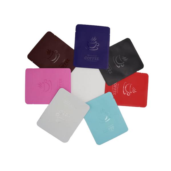 Color Printing MOPP Plastic Drip Filter Coffee Bags Eco Friendly Packaging For Coffee