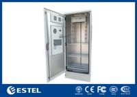 Auto que refrigera roubo exterior do armário de 19 telecomunicações do armário da cremalheira da polegada a anti corrosão do anti